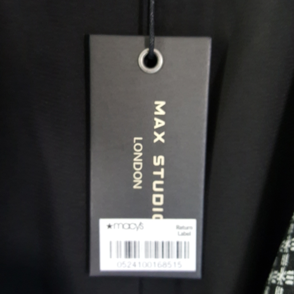 Max Studio London Coat nwot - Picture 5 of 10
